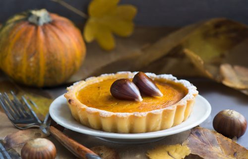 Firefly flan pâtissier automnal saveur potimarron et châtaignes 384